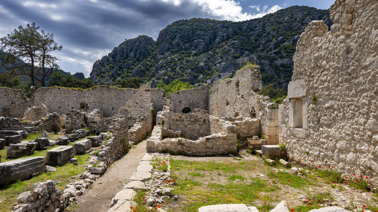 The coast between Olympos and Çıralı